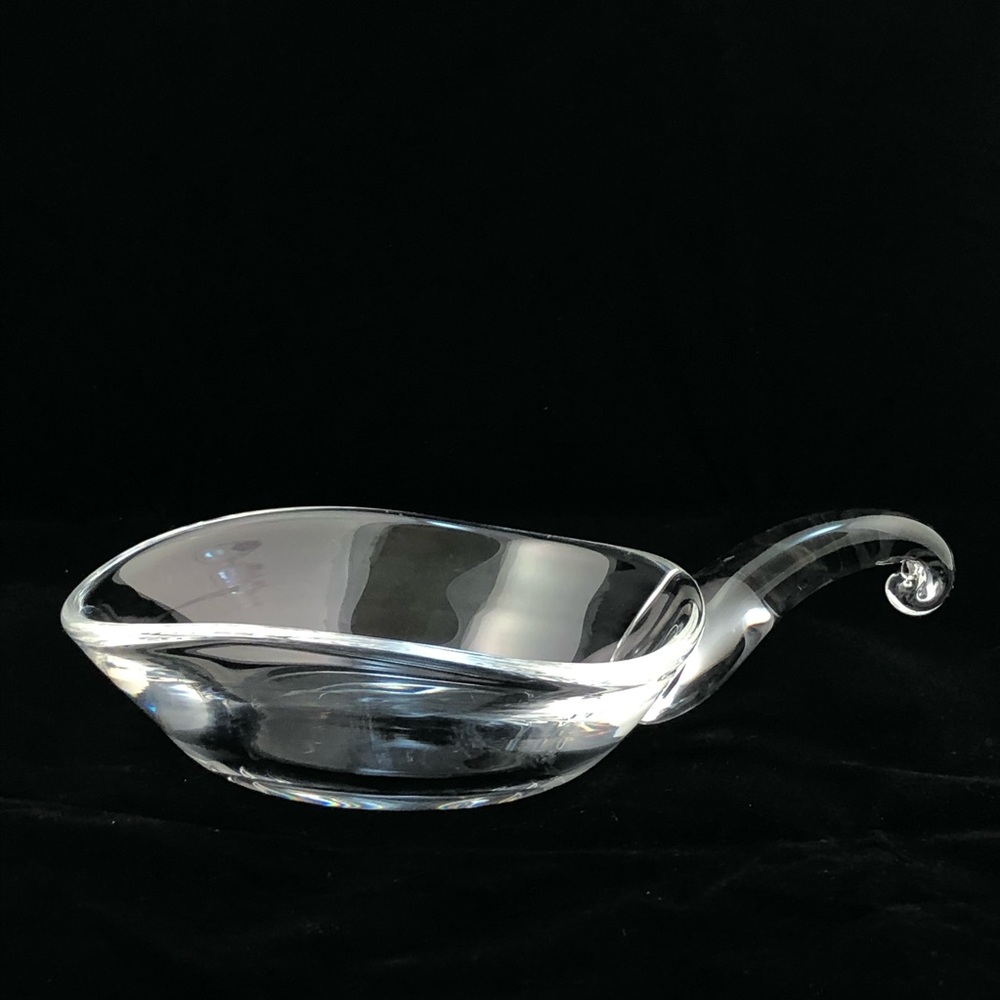 LLOYD ATKINS nut or candy handle dish. I hear offers.